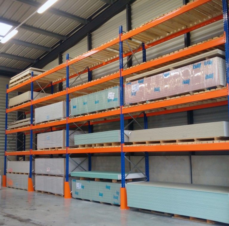 Rayonnage et rack à palette Cantirac - platelage en contreplaqué pour stockage cantilever et plaques techniques_0