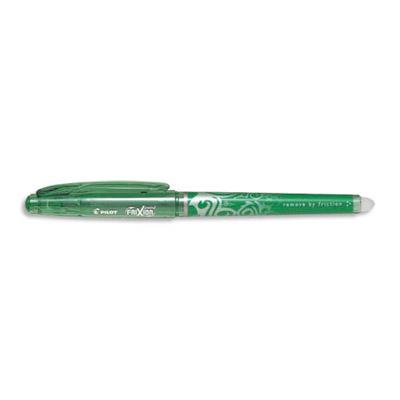 ROLLER PILOT FRIXION POINT - POINTE FINE, S'EFFACE A LA GOMME EN BOUT DE STYLO - VERT