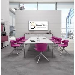 Table de réunion haut de gamme x7 – Officity - design exceptionnel - plusieurs coloris et dimensions disponibles_0