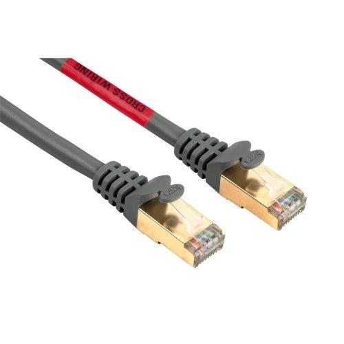 HAMA - 45058 - Câble réseau croisé CAT5e RJ45 STP - 3m - Gris_0