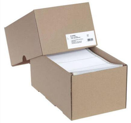 Étiquette pour ordinateur en continu - 147,32 x 73,8 mm - Réf. 8294 - Adhésives blanches certifiées FSC®_0