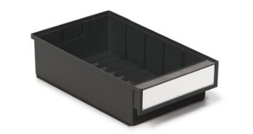 Bac étagère ESD Noir - 186x300x82 - (carton : 15 bacs)_0