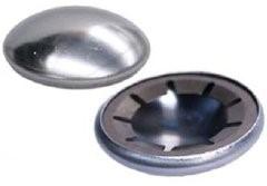 Bouchon Starlock 20mm Acier inoxydable bombé - lot de 2_0