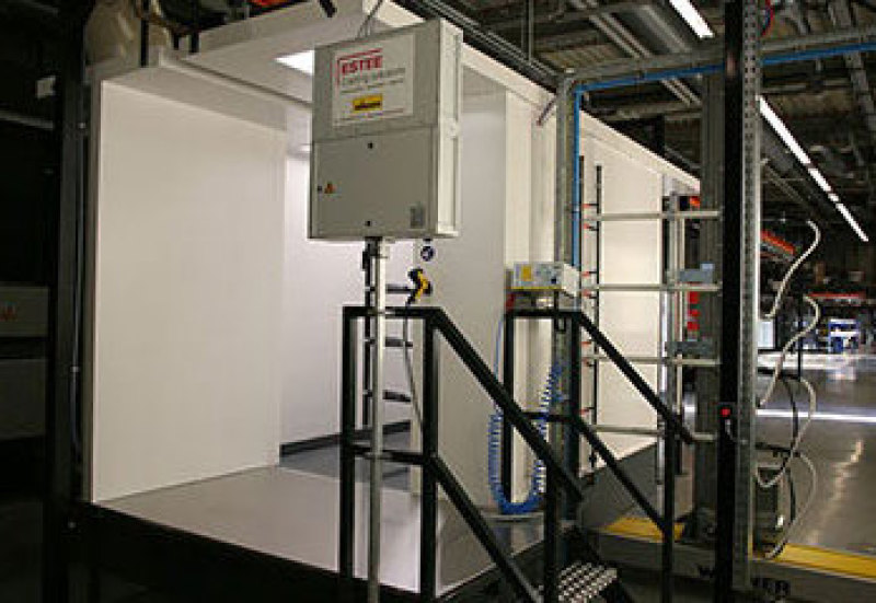Cabine de thermolaquage de première qualité et totalement personnalisée_0