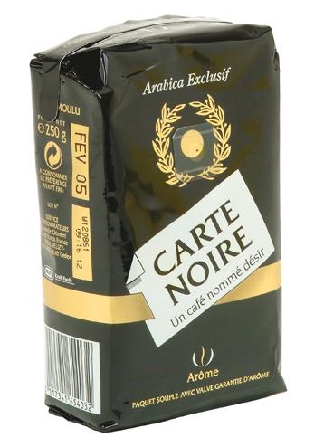 Café moulu 100% arabica Bio - Carte noire - 250 g