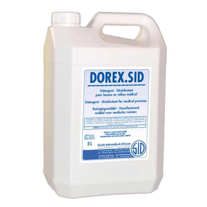 Détergent - désinfectant pour locaux en milieu médical dorex.Sid_0