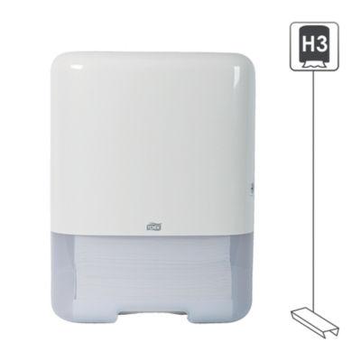 Distributeur essuie-mains enchevêtrés ou en C Tork H3 blanc, 553000_0