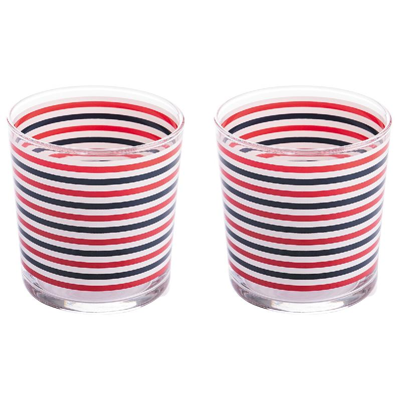 El Ganso - Lot de 2 verres en cristal 345 ml - multicolore verre GAN031_0