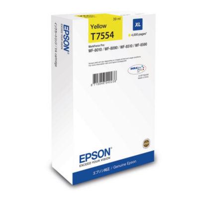 Epson T7554 Cartouche d'encre originale grande capacité (C13T755440) - Jaune_0
