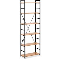 Fromm & Starck - Fromm & Starck Star_BC_05 Bibliothèque Étagère À Livres Ouverte pour Le Bureau Salon Séjour (Dimensions : 60 x 28 x 182.5 cm, -_0