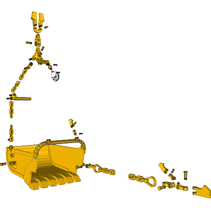Godets de dragline en Hardox - optimisés pour exploitation charbon et surface_0