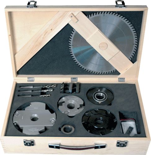 COFFRET D’OUTILS DE TOUPILLAGE MAXISPÉCIAL ET LAME 250 MM