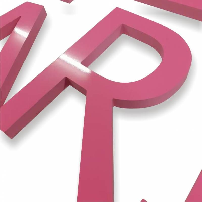 Kit-lettres-couleur - Lettrage 3D en relief - PVC découpé 10mm à 30mm - Avec gabarit de pose et fixation - Popdeco_0