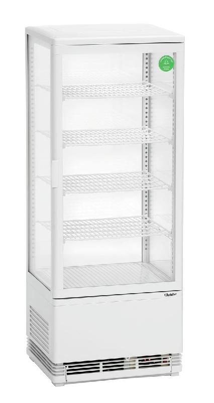 Mini vitrine réfrigérée 98 L - Froid ventilé - Dégivrage automatique - Température 2°C à 12°C - Marque BARTSCHER_0