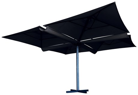 PARASOL 4 TÊTES ANTHRACITE