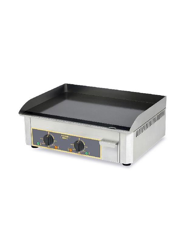 Plaque à snacker électrique - Acier spécial 10 mm, 600x475x230 mm, 6 kW - ROLLER GRILL PAS600E_0