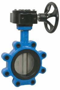 Vanne papillon SYC961 OT - disque ductile EPDM - volant réducteur - réf. VF961 - PN10/16 - DN32 à DN300_0
