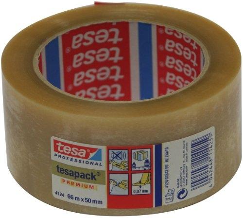 TESA 04124-00342-00 - Ruban adhésif d'emballage transparent 66 m x 50 mm_0