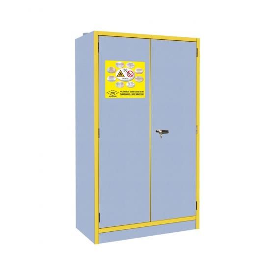 As302p - armoire de sécurité pour produits inflammables - delahaye - capacité 250 l_0