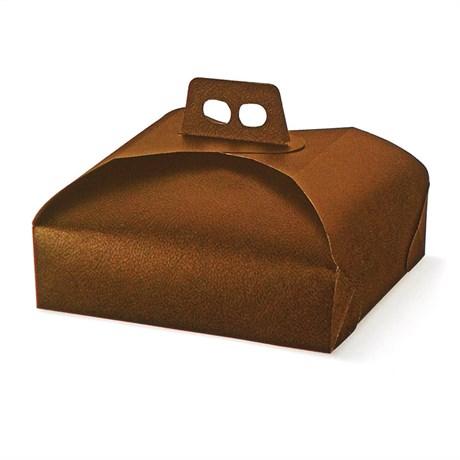 BOÎTE POUR TARTE 31X31X7 CM CARTON MARRON (VENDU PAR 100)