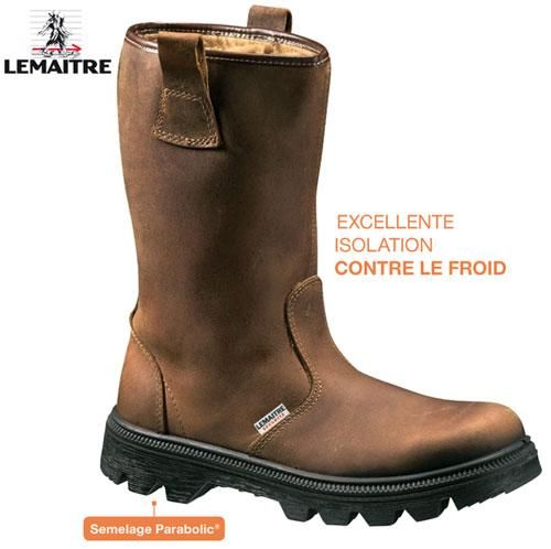 botte cuir securite