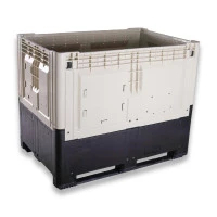 Caisse palette plastique pliable Smartbox Grande hauteur 1200 x 800_0
