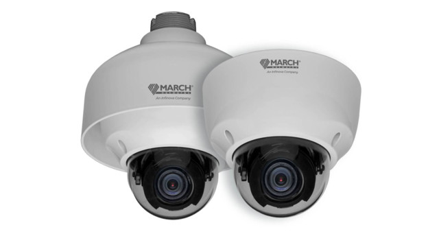 Caméra de surveillance MegaPX DPoC MicroDome - IP sur coaxial - WDR - zoom et mise au point à distance_0
