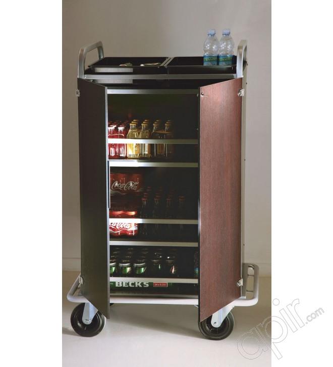 Chariot de service pour approvisionnement frigo bar. Modèle ouvert - frigo_0