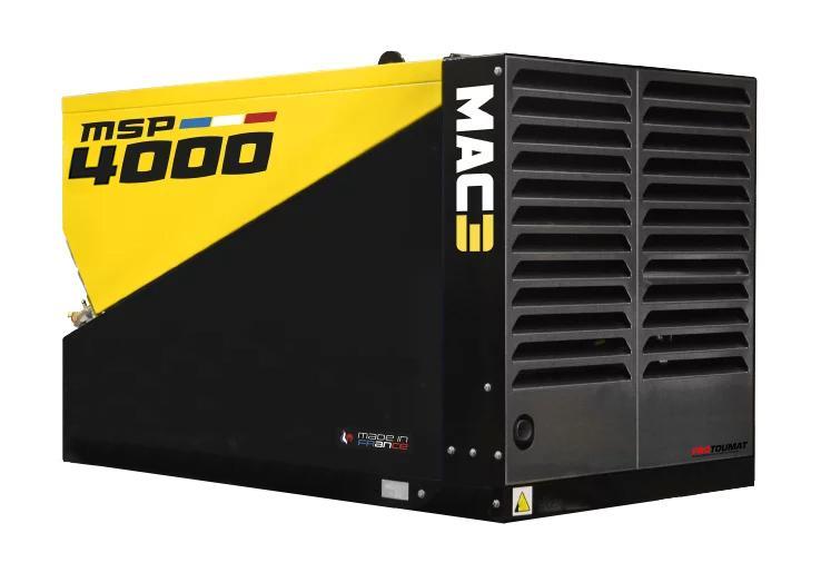 Compresseur de chantier diesel MSP 4000 sur châssis - MAC3 - MAC2MF09070_0