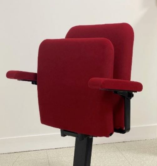 Fauteuil en mousse polyuréthane, épaisseur 70mm, emboîtable du dossier par glissière plastique  - tr70_0