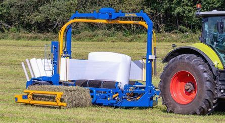 G4020 Q Profi - Enrubanneuse agricole Goewell Maschinenbau GmbH - Balles rondes Ø 0,90-1,60 m et balles carrées_0