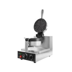 GGM Gastro Gaufrier électrique simple en fonte ouverture 90° - plaque en forme de coeur - 4063326271475_0