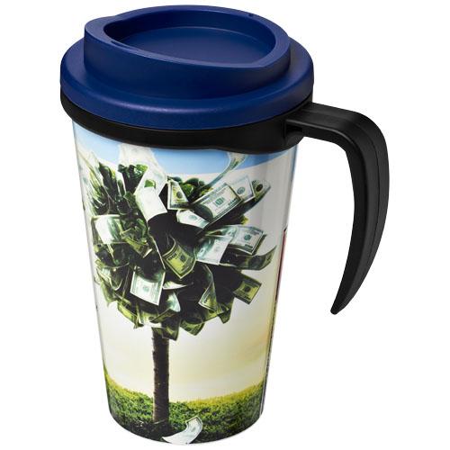 Mug isolant Brite-Americano® grande 350 ml - double paroi, couvercle à visser et poignée intégrée_0