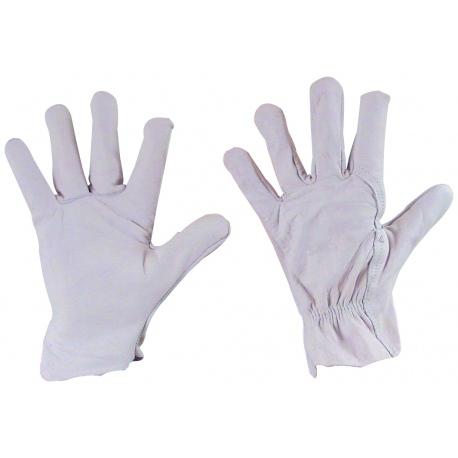 Paire de gants cuir maitrise (taille 9) TALIAPLAST | 371147_0