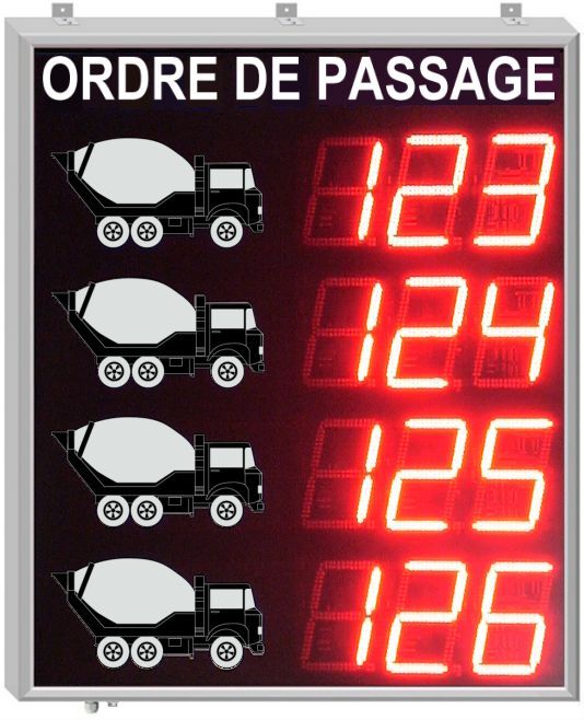 Panneau file d'attente camions_0
