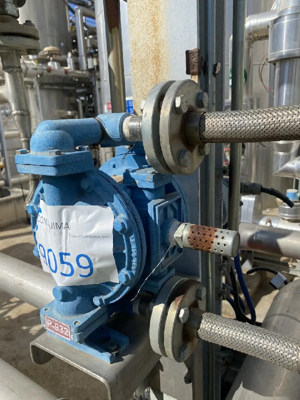 Pompe pneumatique à double membrane aodd sandpiper s1f b1abwabs600 d'occasion - référence                        :                         c9059_0