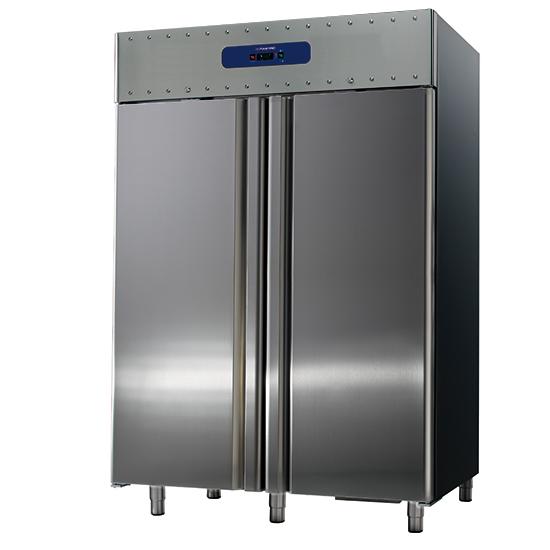 Réfrigérateur 1400 litres en inox gn 2/1 -2°/+8°c 85 mm isolation - 1400x810x2150 mm - BMA0201_0
