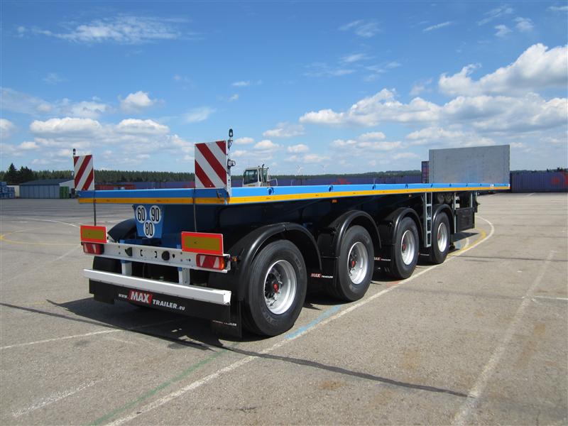 Semi-remorques porte-engins Faymonville 4 essieux - MAX400 pour contrepoids de grues_0