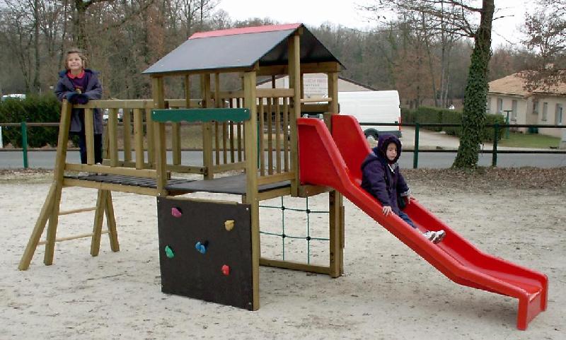 Structure de jeux pour enfants 2 à 7 ans - GYMINO_0
