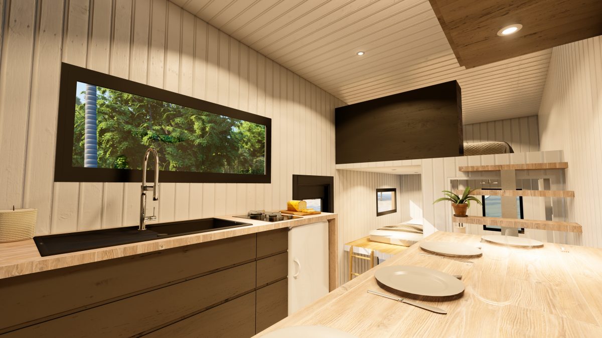 Tiny house 6m - 2 mezzanines_1