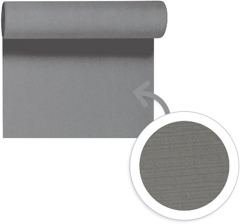 NAPPE GRIS NON TISSÉ 180X127 CM EVOLIN DUNI (25 PIÈCES)