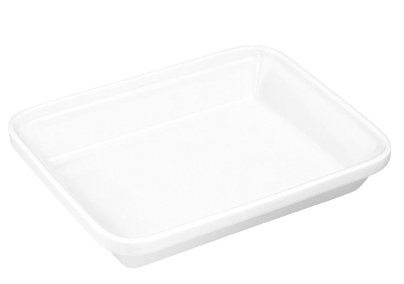 LÉGUMIER RECTANGULAIRE BLANC PORCELAINE 24 CM REGITHERMIE PILLIVUYT