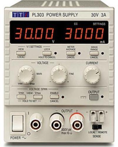 ALIMENTATION DC LINÉAIRE SIMPLE 0-30V, 0-3A, 90W, FONCTION VSPAN