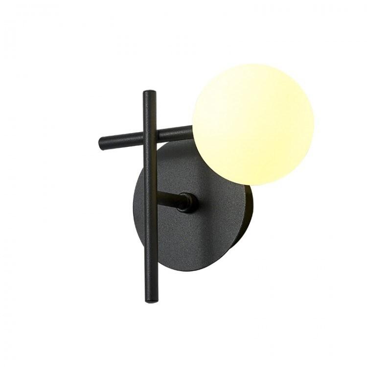 Applique murale G4 5W cristal noir fer IP20 - Mantra - Cellar - noir 127636_0