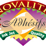 Autocollant adhésif imprimable - papiers jet d'encre - supports variés NOVALITH_0