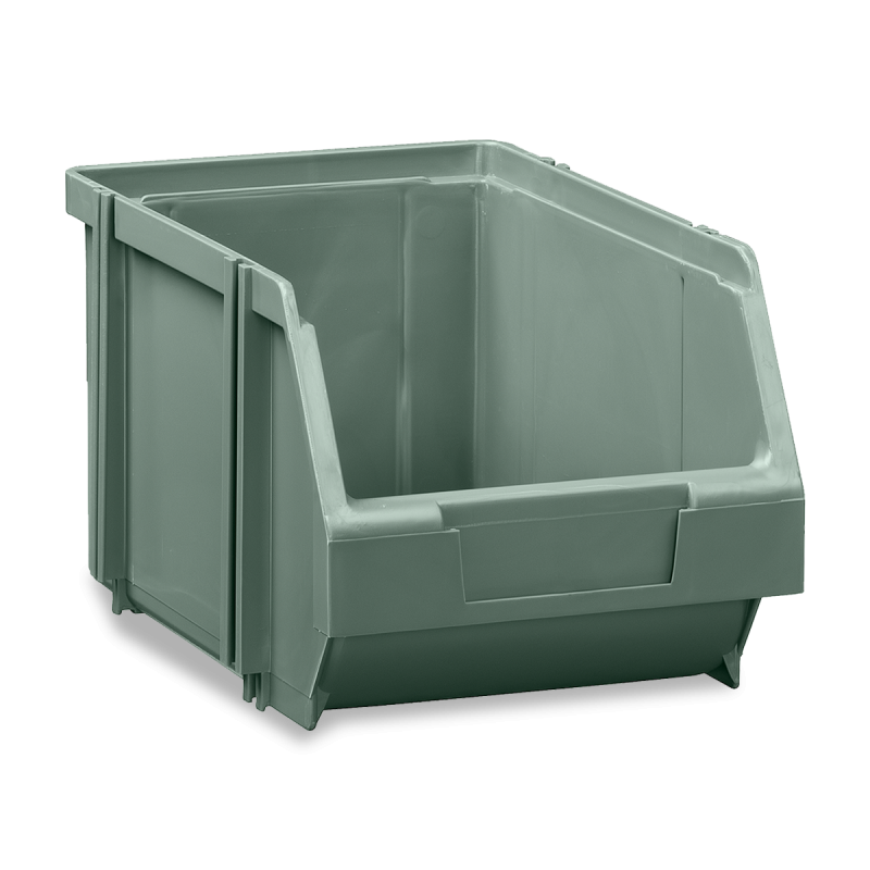 Bac à bec 3L - 236 x 151 x 129 mm - Gerbable, verrouillable, résistant aux chocs_0