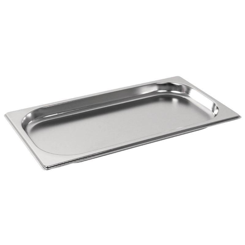 Bac inox GN1/3 - GM310 - 325x176x20mm - 66 cl - Acier inoxydable_0