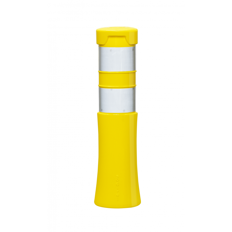 Balise de signalisation K5D Jaune - WP Signalisation - Hauteur 72cm - Film Classe 2 Blanc_0