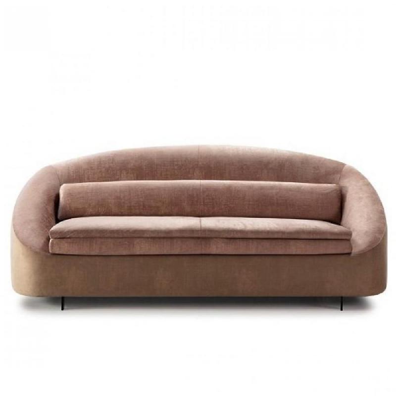 Canapé fixe 3 places Cachette - tissu personnalisable, design contemporain et confort haut de gamme_0