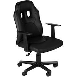 CLP Fauteuil de bureau Fun pour enfants Noir / Noir - noir polyester 191698251_0